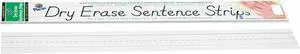 Pacon Dry-Erase White Sentence Strips