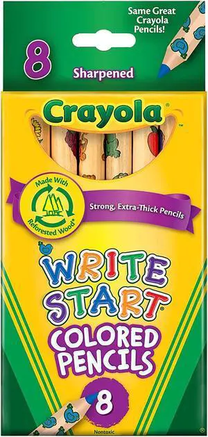 Crayola Write Start Colored Pencils