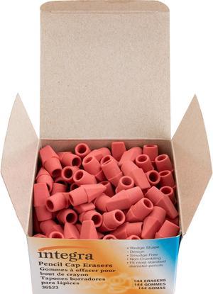 Integra Pink Pencil Cap Erasers