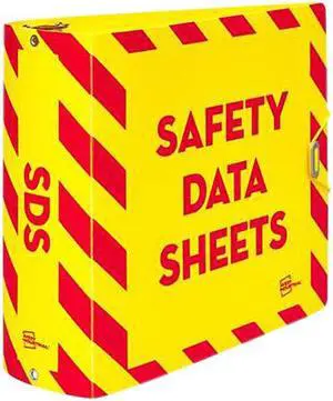 Avery UltraDuty SDS Binder with Chain, Durable Poly Binder, 3" Slant Ring, Holds 735 Sheets (77713)