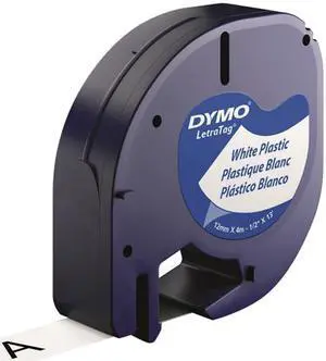 Dymo LetraTag Labelmaker 1/2" Plastic Labels