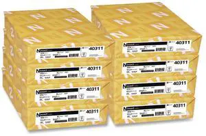 Neenah Exact Index Card Stock - 94 Bright - 90 lb Index Weight - 8.5 x 11 - White - 250 Sheets/Ream - 8 Reams/Carton - 40311 Neenah Exact Index Card Stock - 94 Bright - 90 lb Index Weight - 8.5 x 11 - White - 250 Sheets/Ream - 8 Reams/Carton - 40311