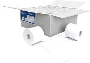 Alliance 2-Ply Carbonless Receipt Rolls, 3x100', White/Canary, 50 Rolls