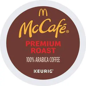 McCafe Single-Serve Pods - Premium Roast, Classic - Box Of 24 Pods, Case Of 4 Boxes