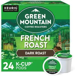 Green Mountain Coffee Roasters® French Roast Coffee (Dark Roast) 24 Count/Box