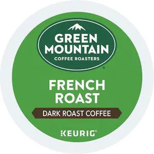 Green Mountain Coffee Roasters French Roast Coffee,  Keurig Single-Serve K-Cup Pods, Dark Roast Coffee, 24 Count