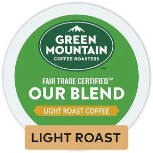 Green Mountain Coffee Our Blend Coffee, Keurig Single-Serve K-Cup Pods, Light Roast Coffee, 96 Count/Carton