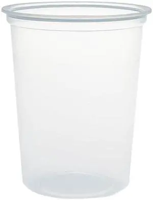 Dart MN32-0100 MicroGourmet Plastic Deli Container, 32 oz, Clear, 500/CT