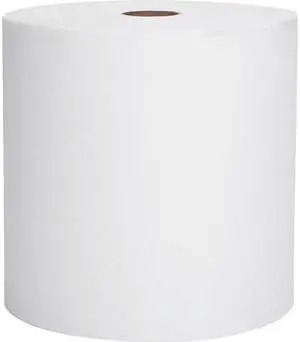 Scott Essential High Capacity Hard Roll Towels for Business, Absorbency Pockets, 1.5" Core, 8" x 1,000 ft, White, 12 Rolls/Carton KCC01000