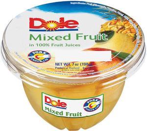 Dole Mixed Fruit Cups