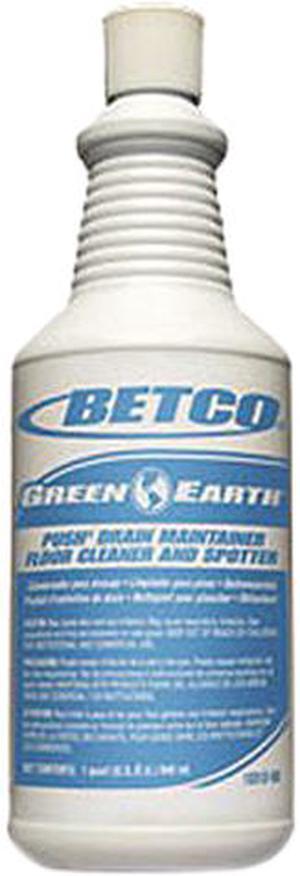 Betco 1331200 Green Earth Push Drain Maintainer, Floor Cleaner and Spotter, 1 Quart - Qty 12 Betco 1331200 Green Earth Push Drain Maintainer, Floor Cleaner and Spotter, 1 Quart - Qty 12