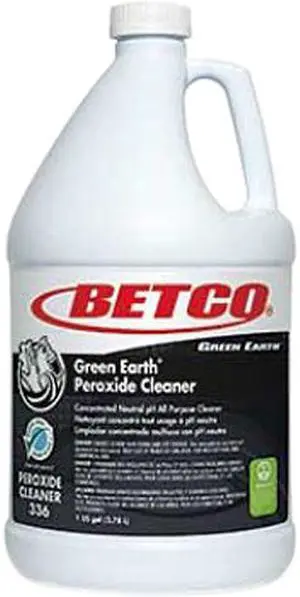 Betco 3360400 Green Earth Concentrated Peroxide All-Purpose Cleaner, 1 Gallon - Qty 4