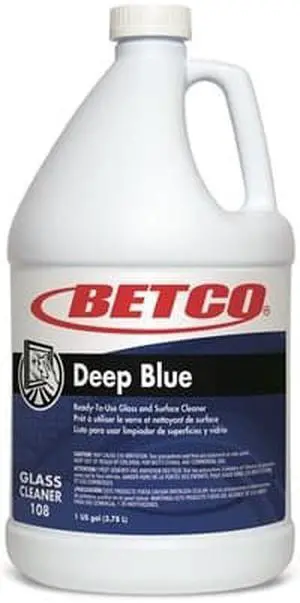 Betco Deep Blue Ammoniated Glass & Surface Cleaner