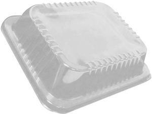 Durable Packaging Lid,Low,Dome,1/2 Stmtb P4300100