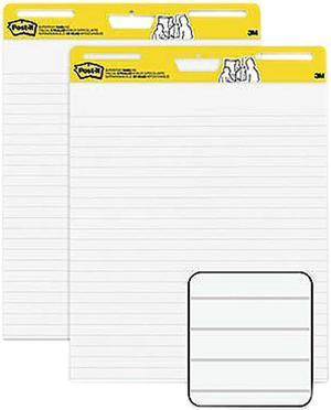 Post-It Easel Pads Supe Pad,Easel,Lined,2/Ct,Wh 561WLVAD2PK