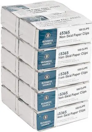 Business Source Non-skid Paper Clip Business Source Non-skid Paper Clip