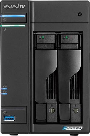 Asustor AS6602T 2 Bay Lockerstor 2 Desktop NAS (Diskless)