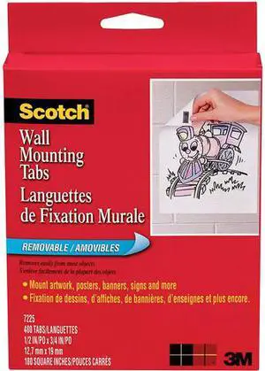 3M Scotch Wall Mounting Tab