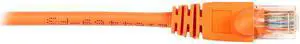Black Box CAT6PC-006-OR Box Cat6 Value Line Patch Cable, Stranded, Orange, 6-Ft. (1.8-M) - Category 6 For Network Device - 6 Ft - 1 X Rj-45 Male Network - 1 X Rj-45 Male Network - Orange
