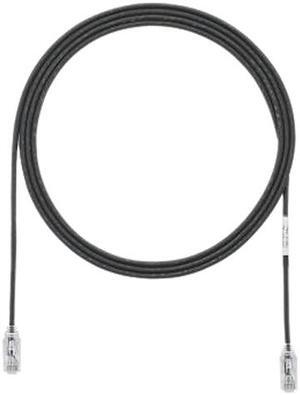 Panduit UTP28SP1BL Panduit Cat.6 UTP Patch Network Cable - Category 6 for Network Device - Patch Cable - 1 ft - 1 Pack - 1 x RJ-45 Male Network - 1 x RJ-45 Male Network - Black, Clear