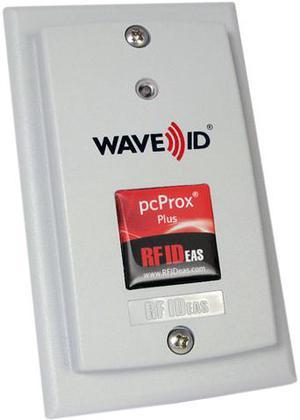 RF IDeas pcProx Plus Gray Rockwell PanelView, ME Surface Mount, USB with Human-Machine Interface (HMI) - RDR-805W1AGU-RA