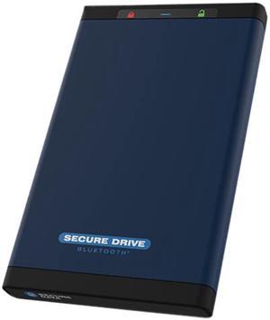 SecureData SecureDrive BT 4TB FIPS 140-2 Level 3 Validated 256-Bit Hardware Encrypted External Portable Hard Drive USB 3.0 - Secure Wireless Unlock via Mobile App