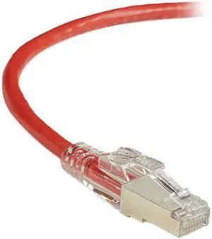 GIGATRUE 3 CAT6. SHIELDED PATCH CORD RED 5FT