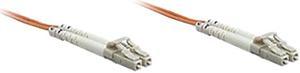 Intellinet Fiber Optic Patch Cable, Duplex, Multimode, LC/SC, 62.5/125 Âµm, OM1, 1.0 m (3.0 ft.), Orange
