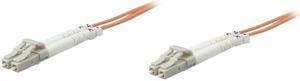 Intellinet Fiber Optic Patch Cable, Duplex, Multimode, LC/LC, 62.5/125 Âµm, OM1, 2.0 m (7.0 ft.), Orange