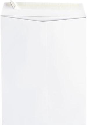 Universal 40100 Peel Seal Strip Catalog Envelope, 9 x 12, White, 100/Box