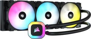 CORSAIR H150 RGB Water-Cooled CPU Radiator 360mm Cold Row 12cm RGB Fan Cold Head Motherboard Light Control CW-9060054-WW