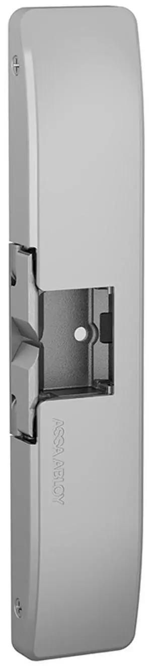 HES 9600-630-LBSM 9600 Series Surface Mounted Electric Strike with Latchbolt Monitor Strike, Windstorm Resistant, Satin Stainless Steel