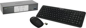 IOGEAR GCS1902-KM Av&Digital Home Solutions 2-Port 4K Uhd Displayport Kvmp Switch With Kb/Mouse