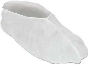 KleenGuard A20 Breathable Particle Protection Shoe Covers - One Size Fits All -  White - 300/Carton   36885