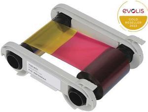 EVOLIS R5F008AAA ID Card Printer Ribbon,5 Panel,300 DPI