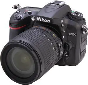 Nikon D7100 1515 Black 24.1 MP Digital SLR Camera with 18-105mm VR Lens