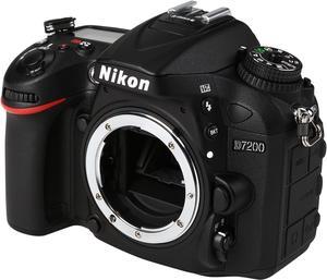 Nikon D7200 1554 Black 242 MP Digital SLR Camera  Body Only