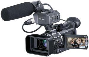 SONY HVRA1U Black 1.3" 2.97 MP C-MOS 2.7" LCD 10X Optical Zoom Professional 1080i HDV Camcorder