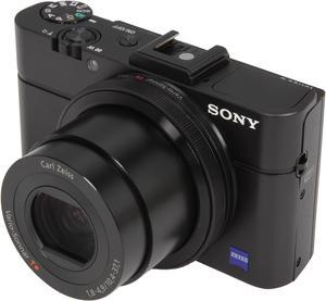 SONY Cyber-shot RX100 II Black 20.2MP 3.6X Optical Zoom 28mm Wide Angle Digital Camera