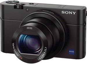 SONY Cyber-shot RX100 III Black 20.1MP 2.9X Optical Zoom 25mm Wide Angle Digital Camera HDTV Output