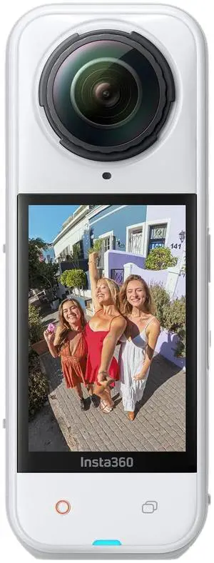 Insta360 X5, Standard Bundle, Satin White Limited Edition, No MicroSD Card