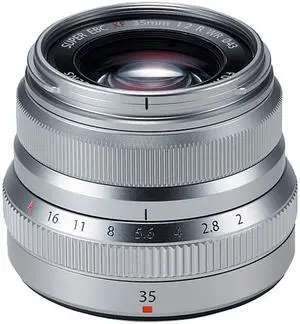 Fujifilm Fujinon XF 35mm f2 R WR - Silver