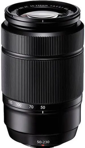 FUJIFILM XC50-230mm II Zoom Lens for X-Mount Cameras, Black