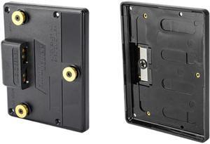 Anton Bauer 8075-0083 Plate Milled CP Back Raised Male Gold Mount plate