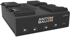 Anton Bauer 8475-0126 Battery Charger LP4 Quad Gold Mount Charger