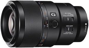 SONY SEL90M28G SEL90M28G FE 90mm F28 Macro G OSS Medium Telephoto Macro Lens Black