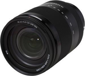 SONY SEL24240 SEL24240 FE 24-240mm F3.5-6.3 OSS Full-frame Zoom Lens Black SONY SEL24240 SEL24240 FE 24-240mm F3.5-6.3 OSS Full-frame Zoom Lens Black