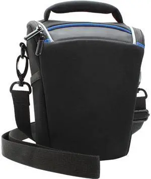 USA Gear QTL Protective Digital Camera Carrying Case with Top Loading Design - Works with Canon , Nikon , Panasonic , Sony , Olympus and More