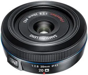 Samsung W20NB EX-W20NB NX Pancake Lens Black