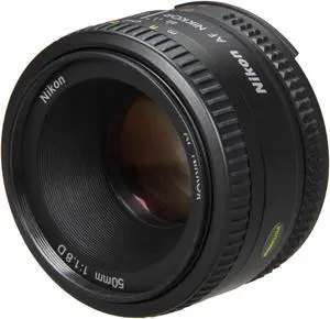 Nikon 2137 SLR Lenses AF NIKKOR 50mm f/1.8D Lens Black Nikon 2137 SLR Lenses AF NIKKOR 50mm f/1.8D Lens Black